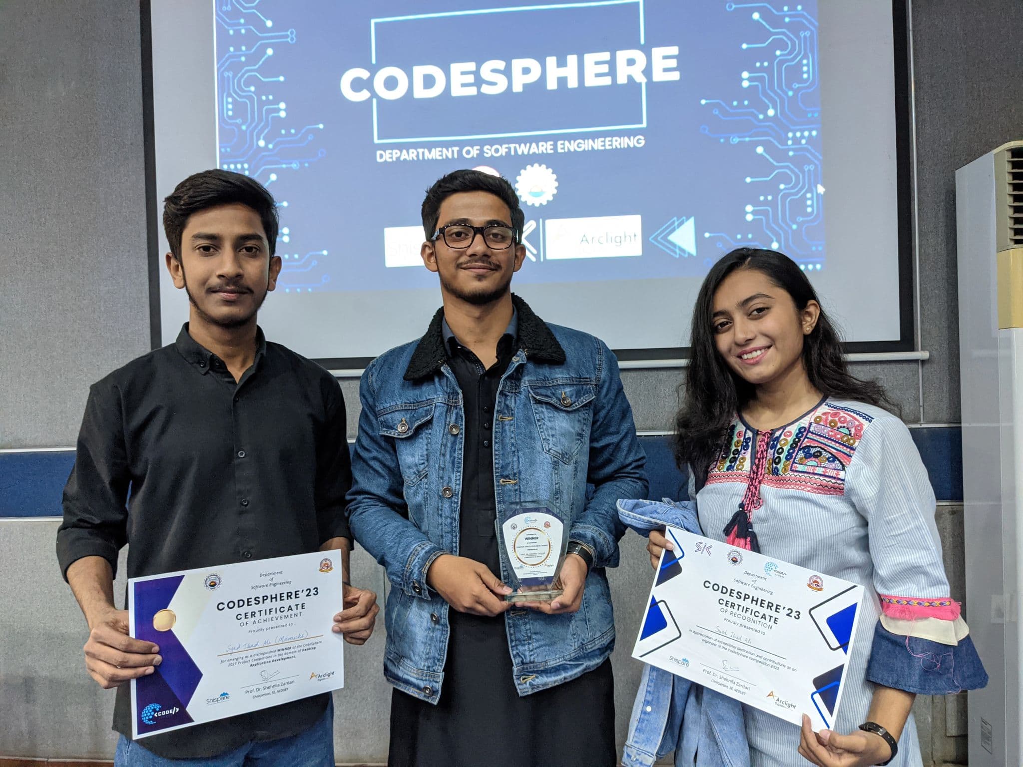 1st Prize — CodeSphere